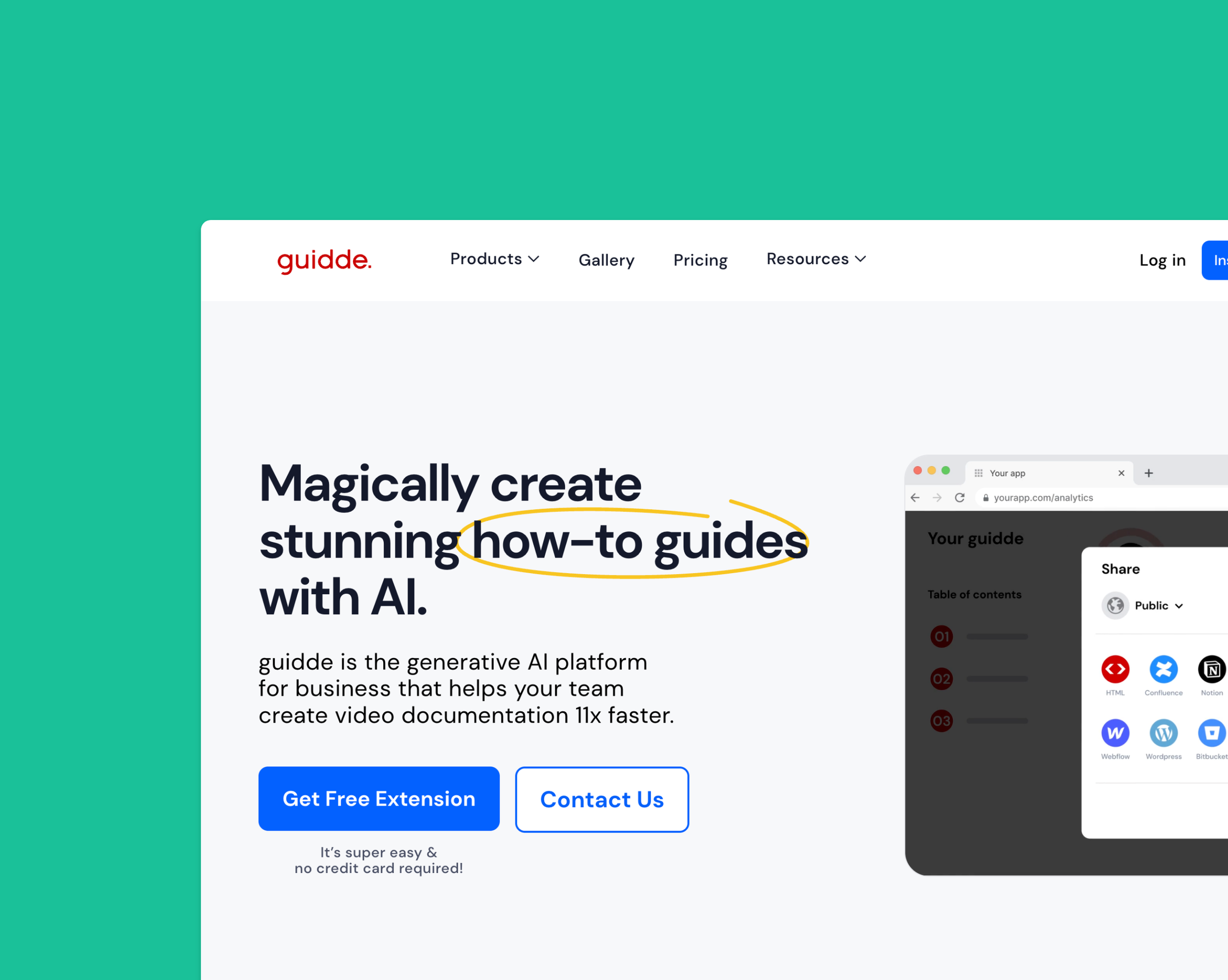 Guidde, la solution pour créer des tutoriels vidéo automatisés simplement
